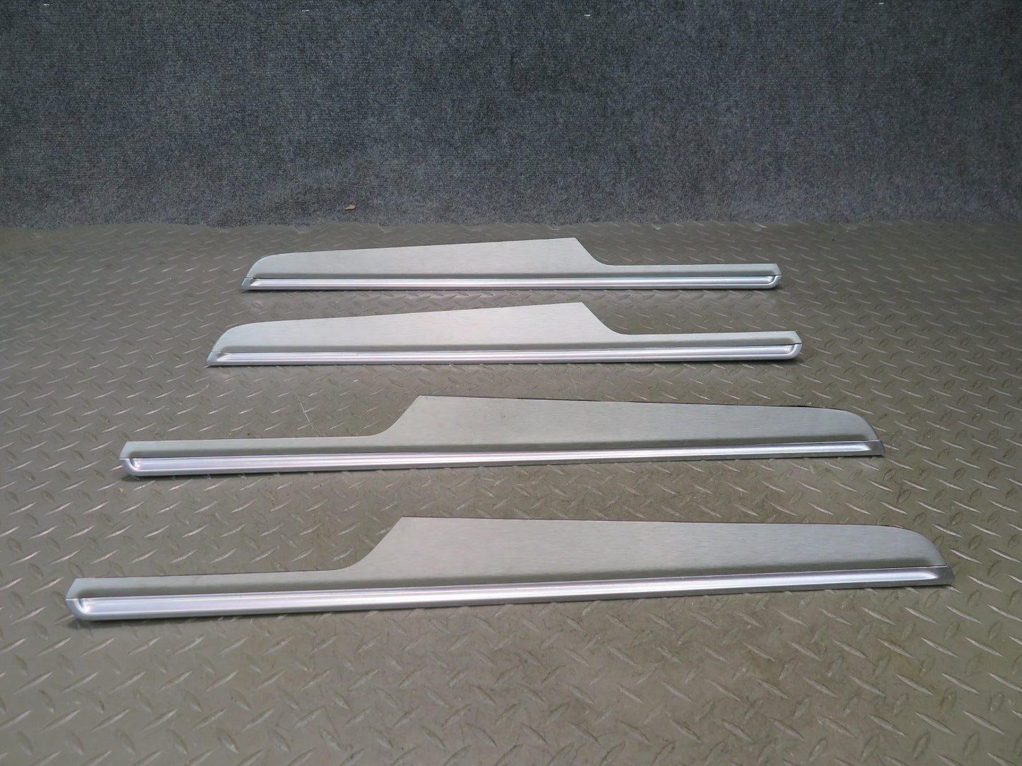 2015-2018 Porsche Macan Front & Rear Door Aluminum Trim Cover Panel Set of 4