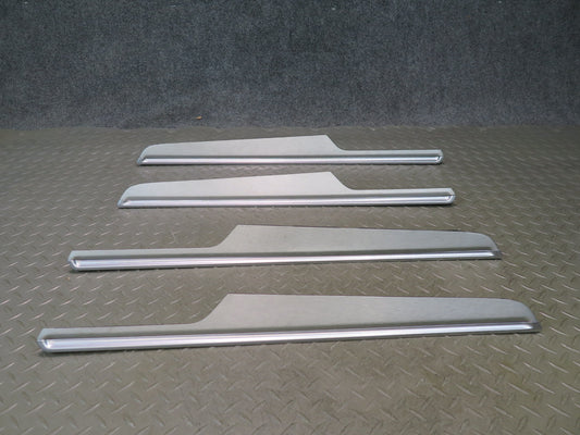 2015-2018 Porsche Macan Front & Rear Door Aluminum Trim Cover Panel Set of 4