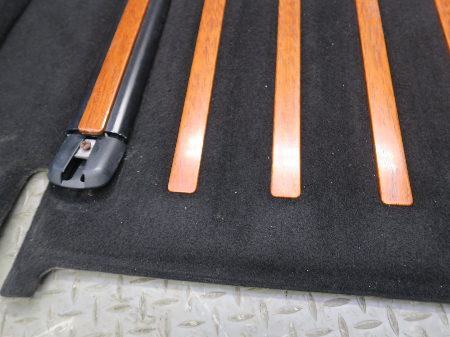03-06 Chevrolet SSR Rear BED Carpet Liner w Wood Grain Strips OEM