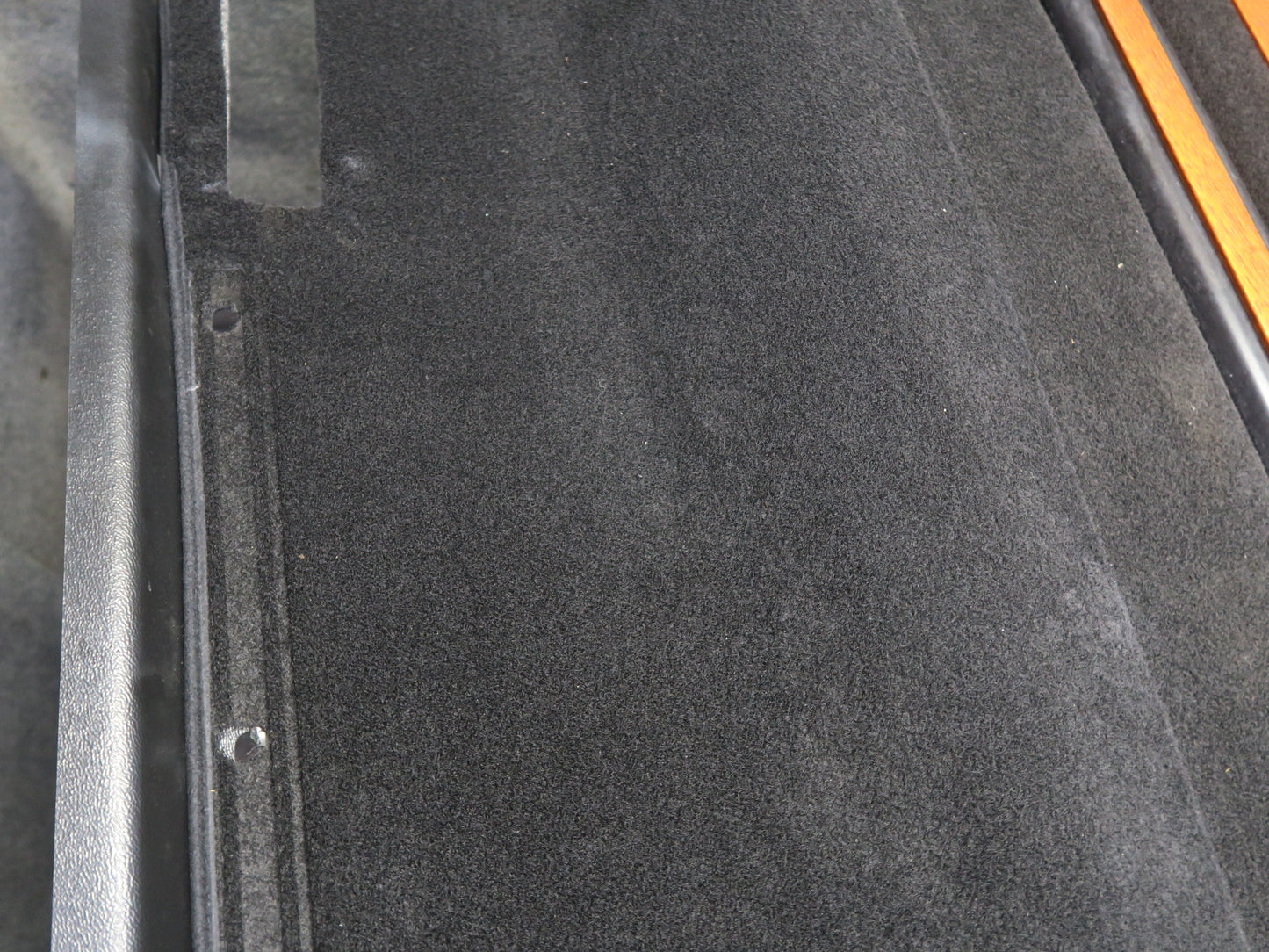 03-06 Chevrolet SSR Rear BED Carpet Liner w Wood Grain Strips OEM