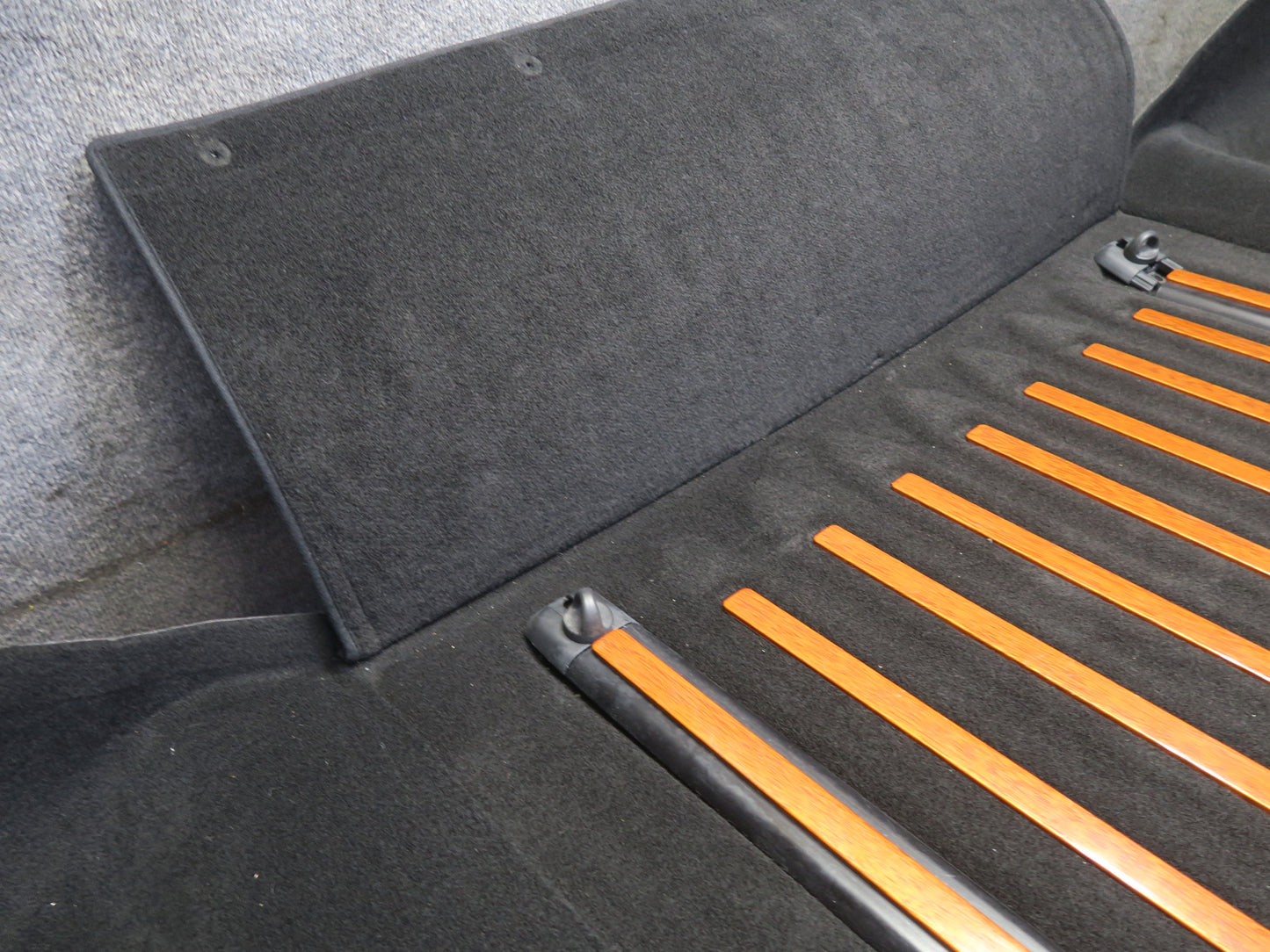 03-06 Chevrolet SSR Rear BED Carpet Liner w Wood Grain Strips OEM