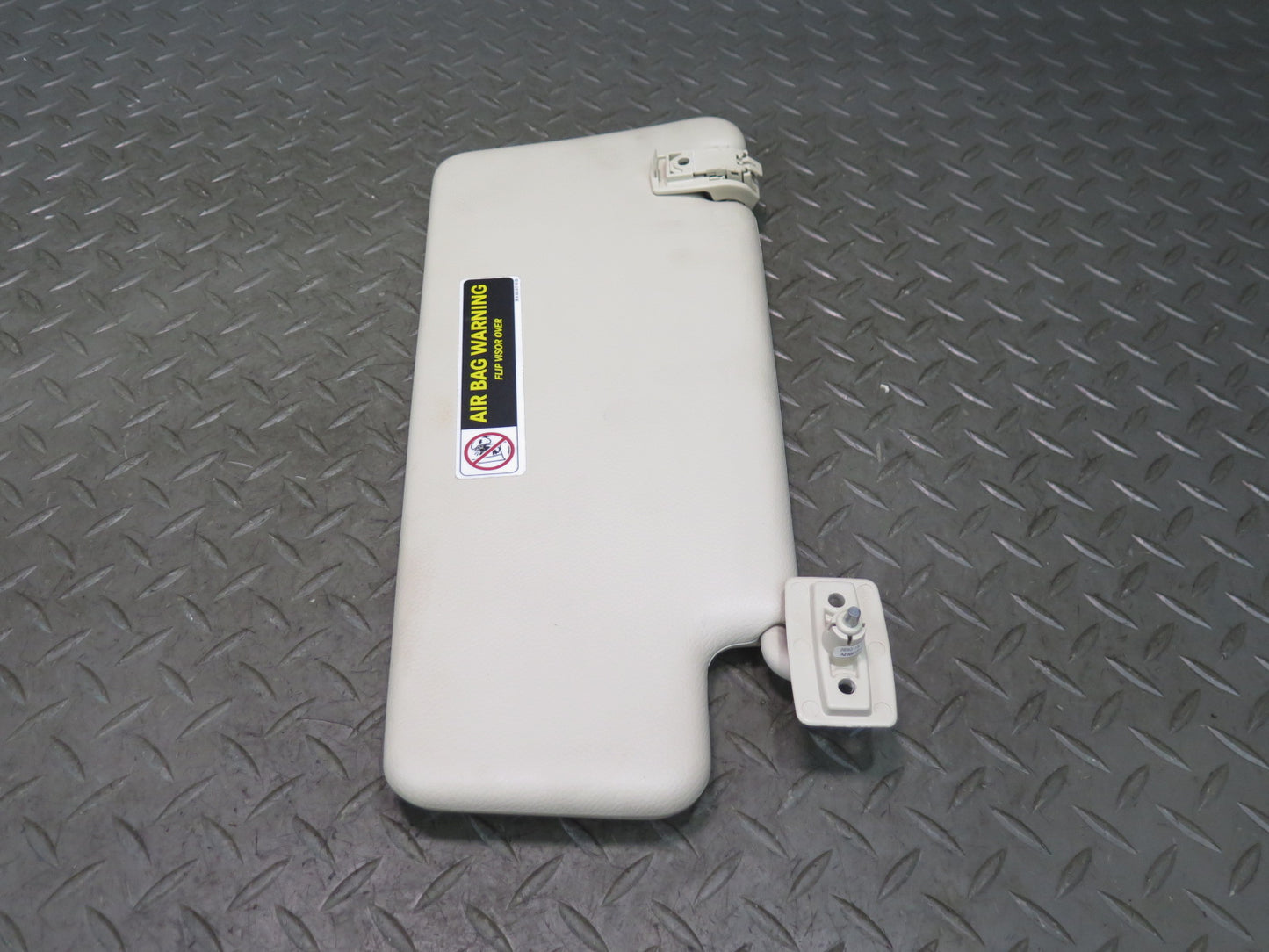 07-12 Mercedes R230 SL550 Front Left Driver Side Sun Visor Beige OEM
