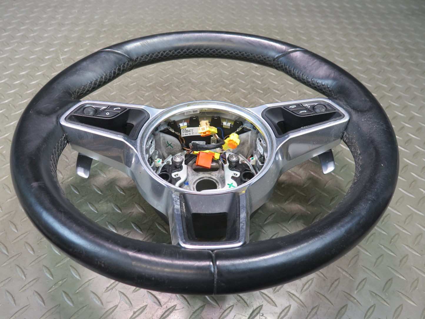 2015-2018 Porsche Macan 3-SPOKE Leather Steering W/ Controls & Paddles