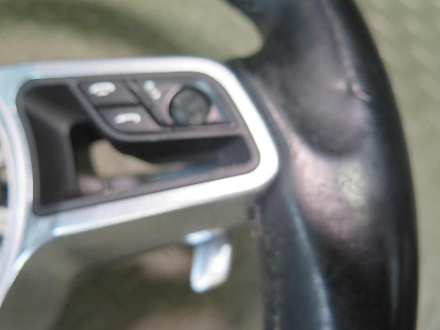 2015-2018 Porsche Macan 3-SPOKE Leather Steering W/ Controls & Paddles