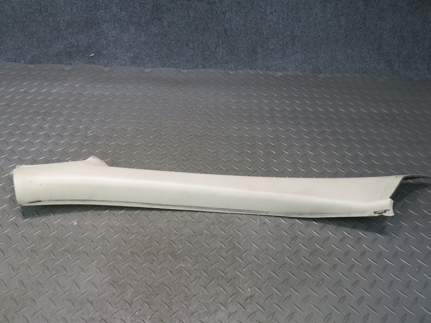 03-08 Mercedes R230 SL550 Set of 2 Front Interior A Pillar Trim Panel Beige OEM