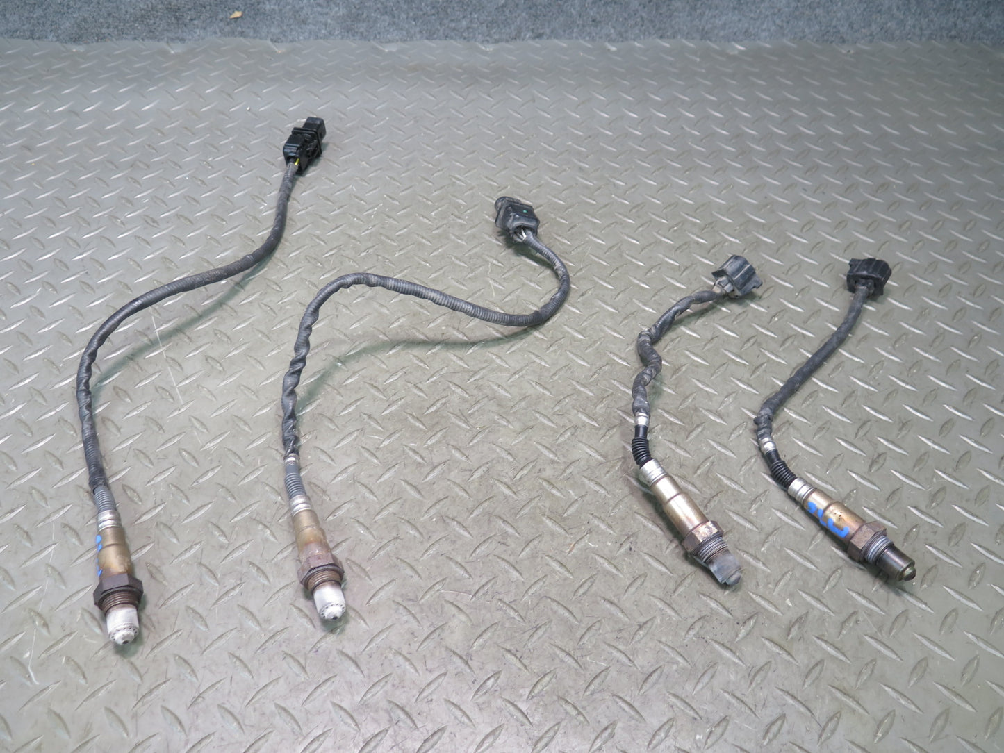 07-12 Mercedes R230 SL550 5.5L M273 Set of 4 Oxygen O2 Lambda Sensor OEM