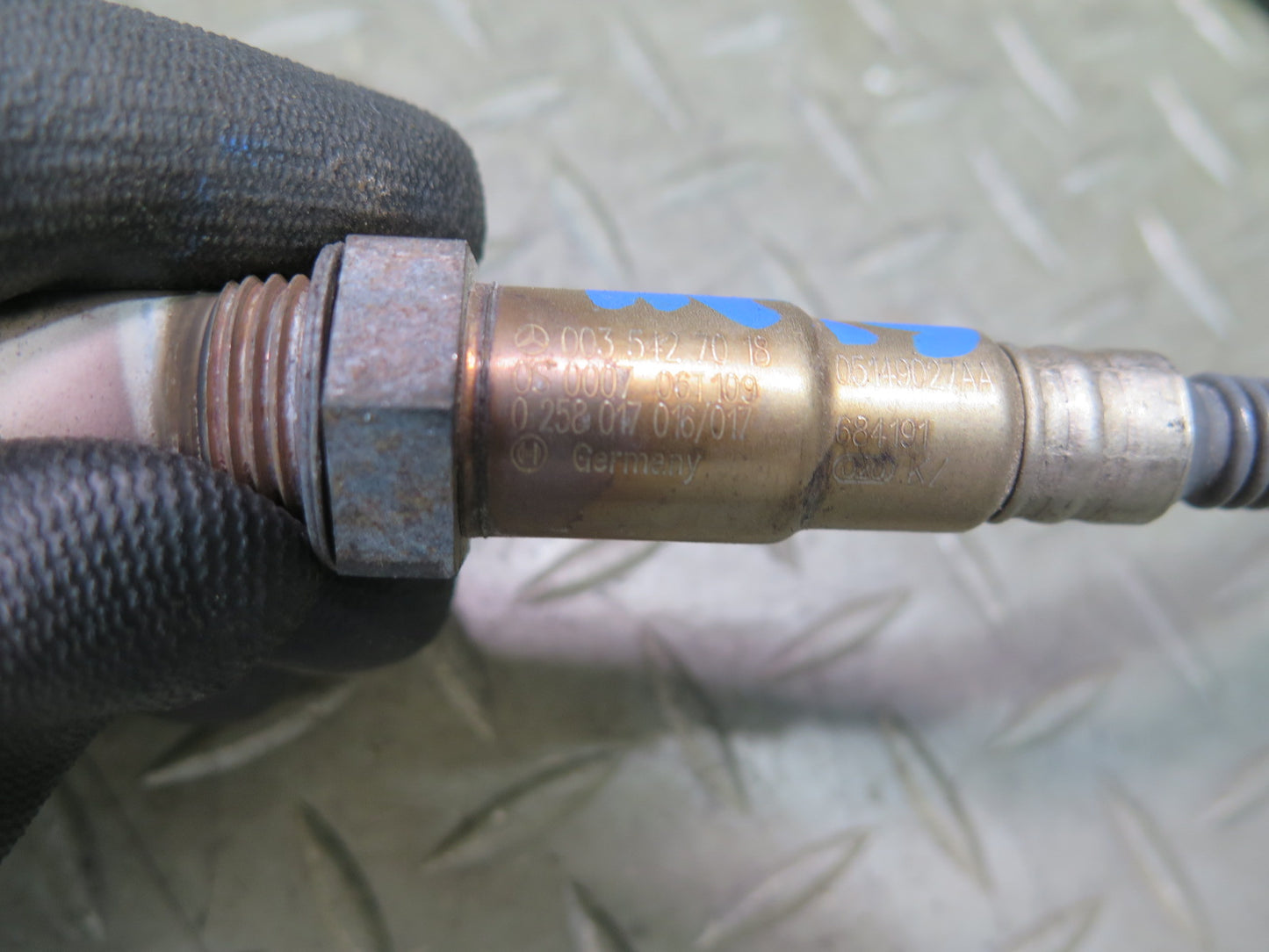 07-12 Mercedes R230 SL550 5.5L M273 Set of 4 Oxygen O2 Lambda Sensor OEM