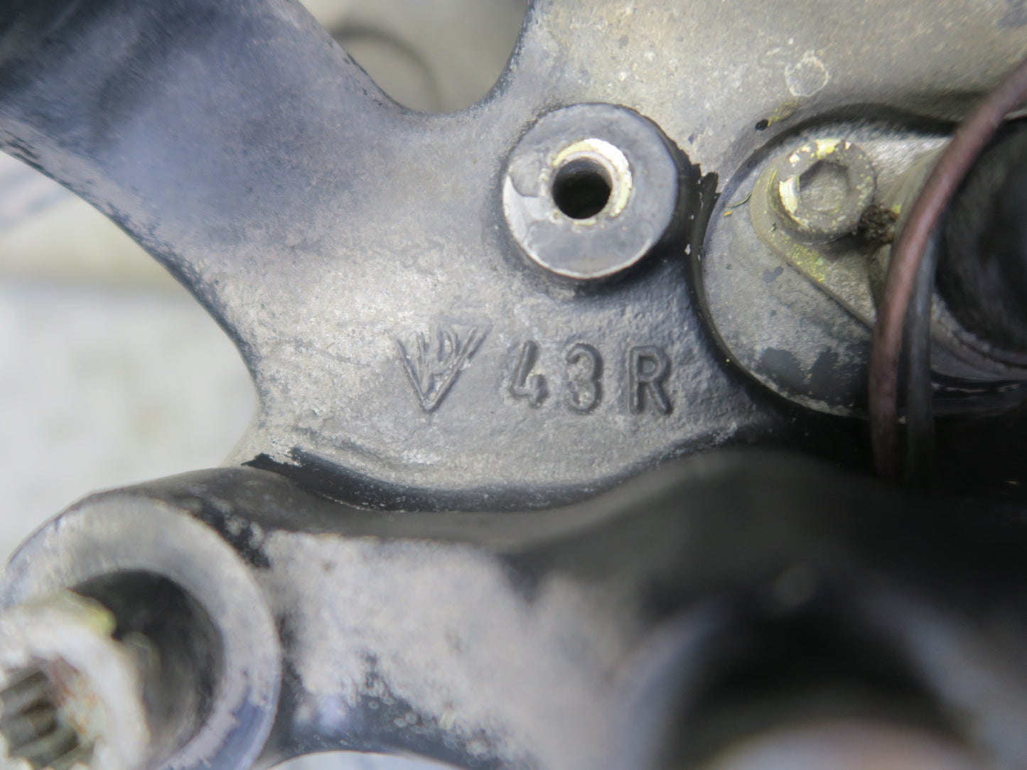1987 Porsche 928 S4 Front Right Spindle Knuckle Wheel Hub Bearing 59K Miles