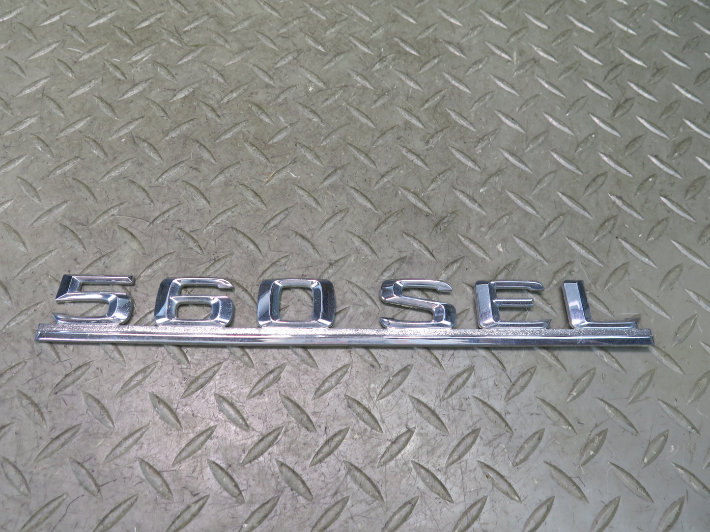86-91 Mercedes W126 560SEL Rear Trunk Lid Emblem Logo Badge Symbol OEM