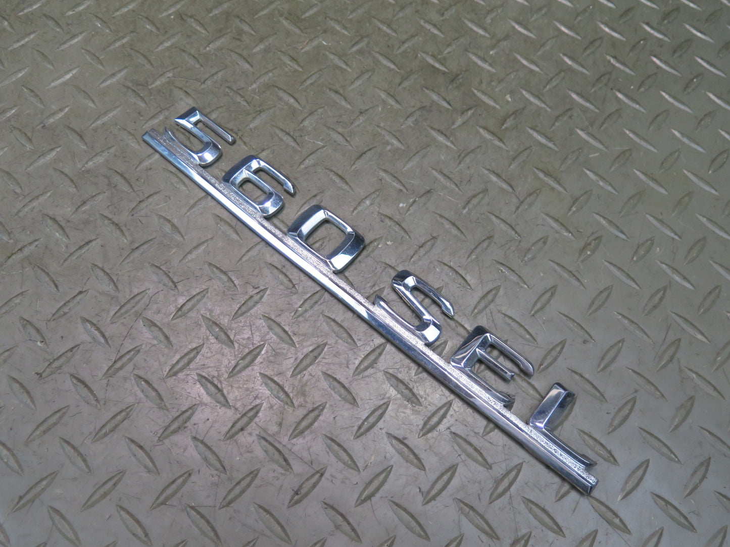 86-91 Mercedes W126 560SEL Rear Trunk Lid Emblem Logo Badge Symbol OEM