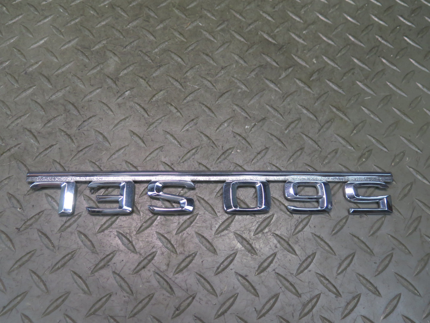 86-91 Mercedes W126 560SEL Rear Trunk Lid Emblem Logo Badge Symbol OEM