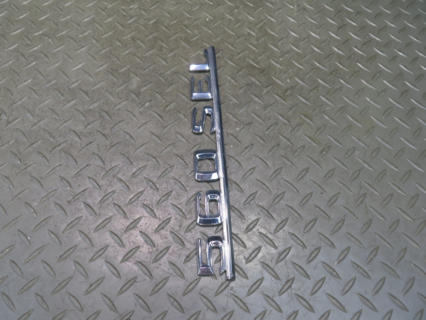 86-91 Mercedes W126 560SEL Rear Trunk Lid Emblem Logo Badge Symbol OEM
