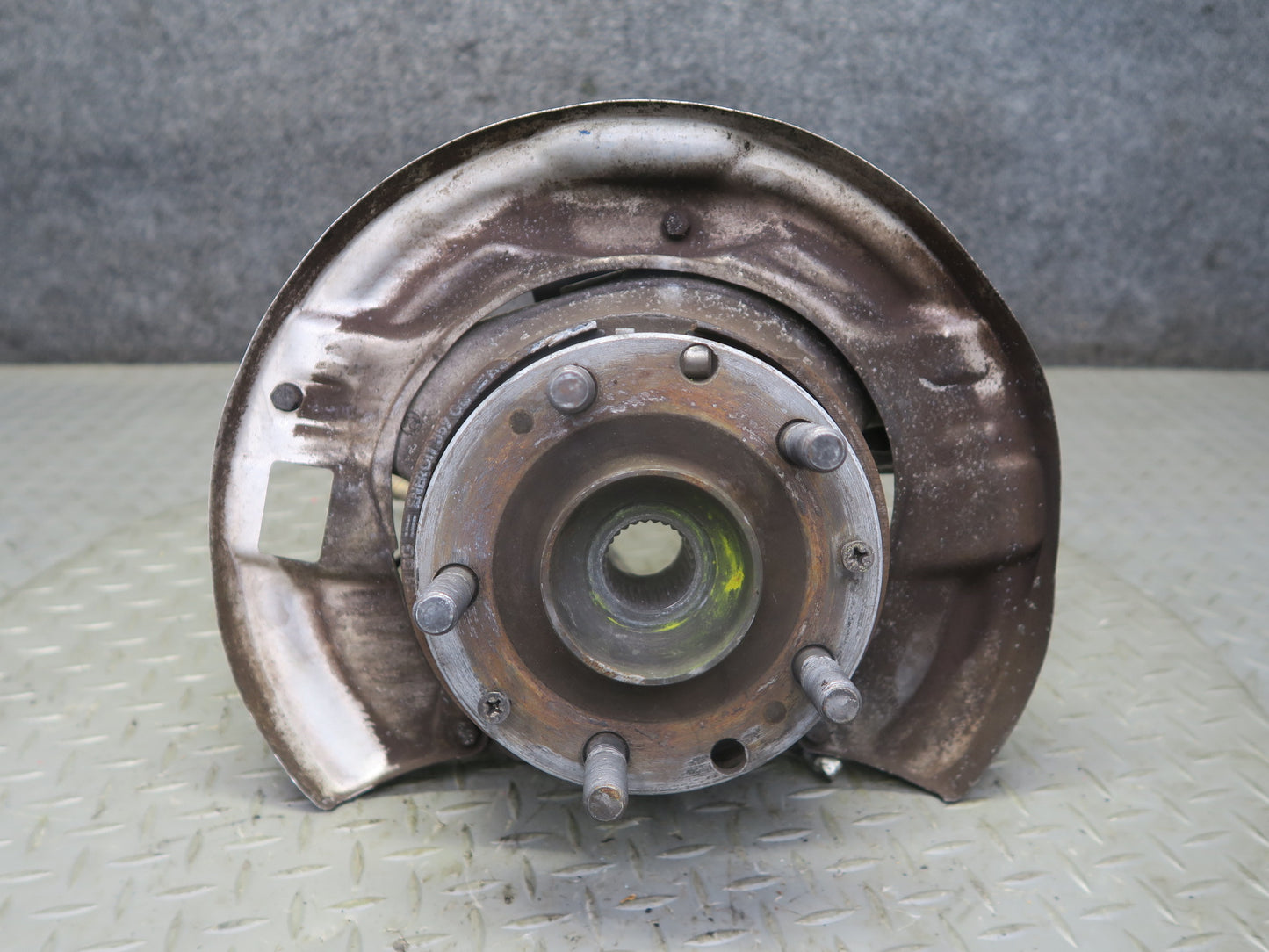 1987 Porsche 928 S4 Rear Left Spindle Knuckle Wheel Hub Bearing 59K Miles
