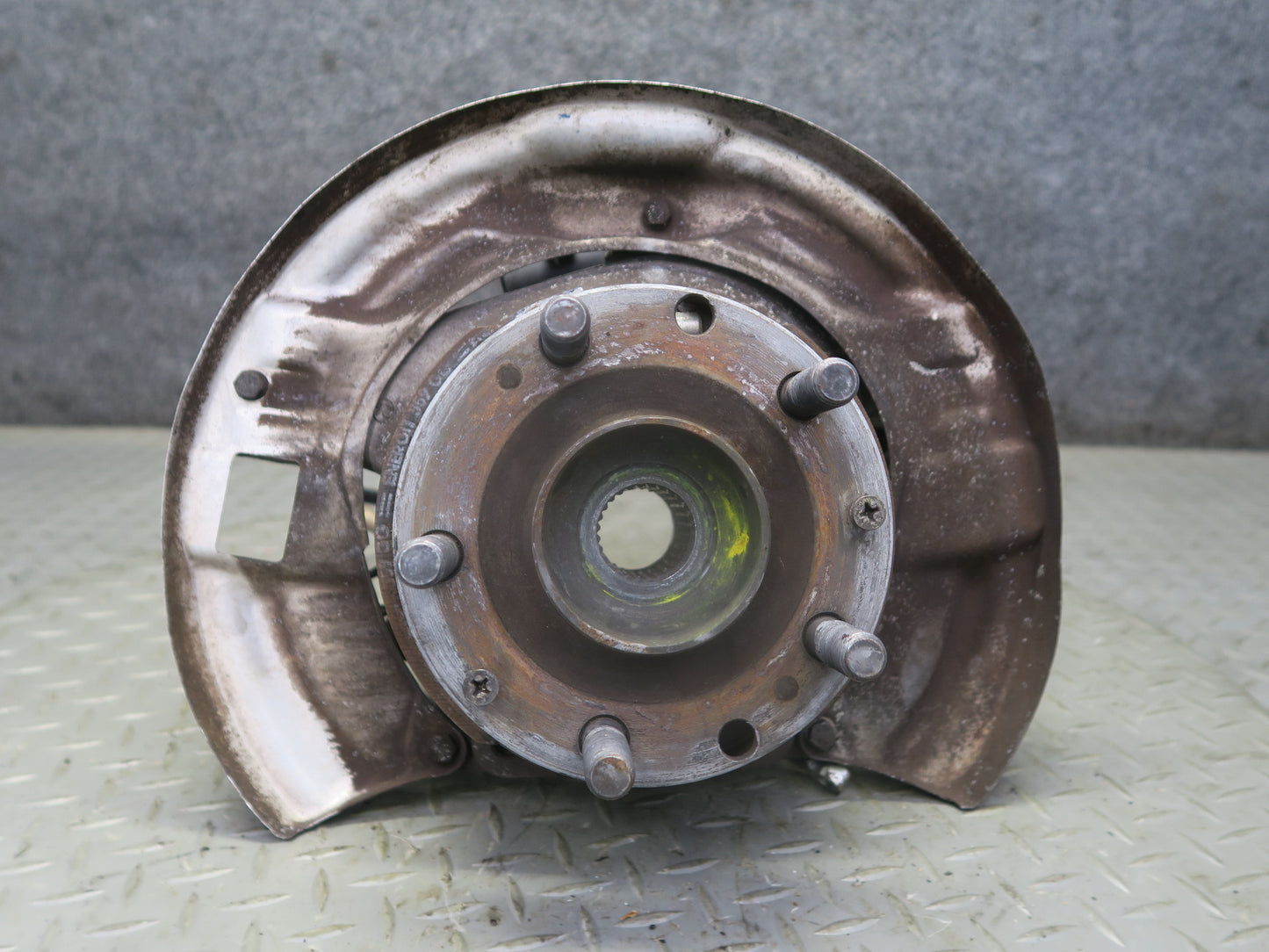 1987 Porsche 928 S4 Rear Left Spindle Knuckle Wheel Hub Bearing 59K Miles