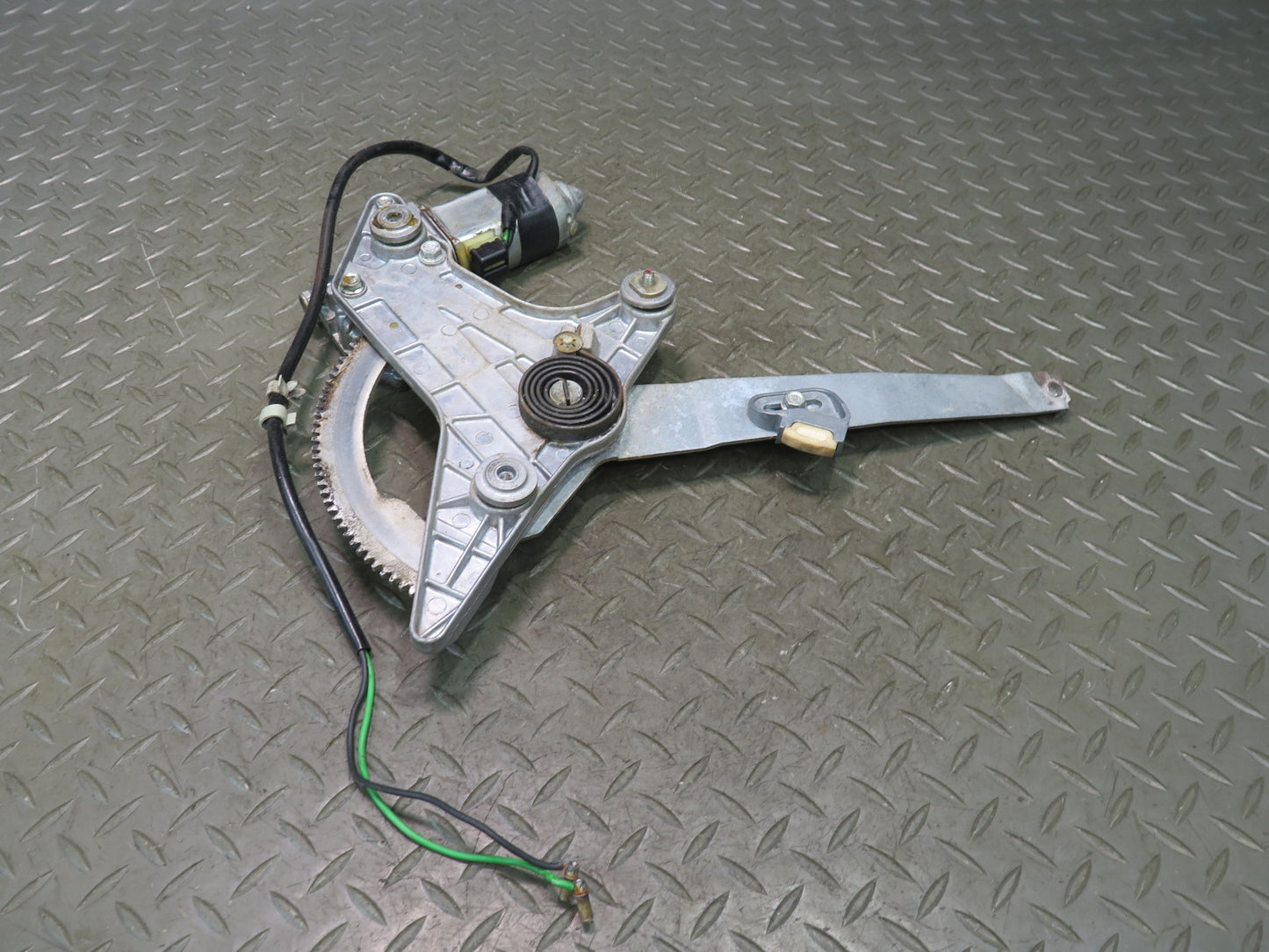 86-91 Mercedes W126 560SEL Sedan Rear Left Door Window Regulator w Motor OEM