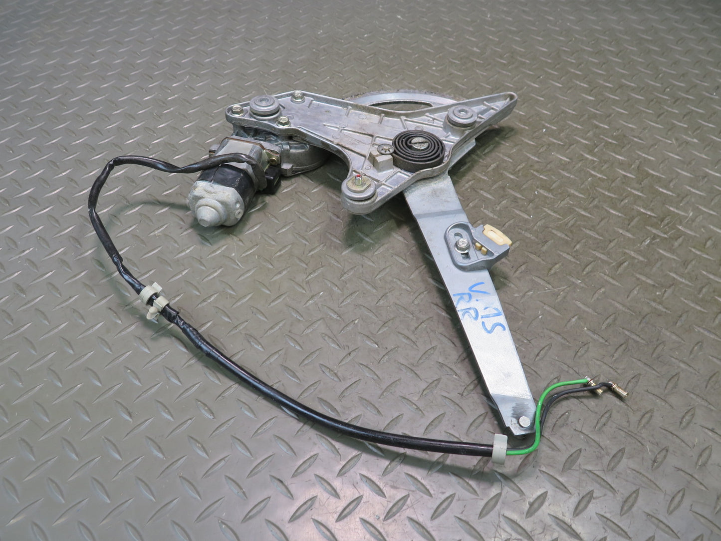 86-91 Mercedes W126 560SEL Sedan Rear Right Door Window Regulator w Motor OEM