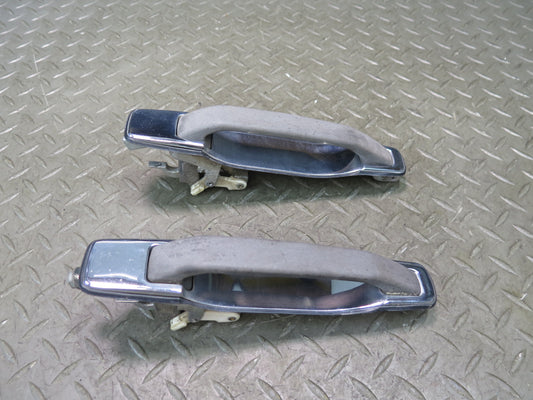 86-91 Mercedes W126 560SEL Sedan Rear Left & Right Door Exterior Handle Set OEM