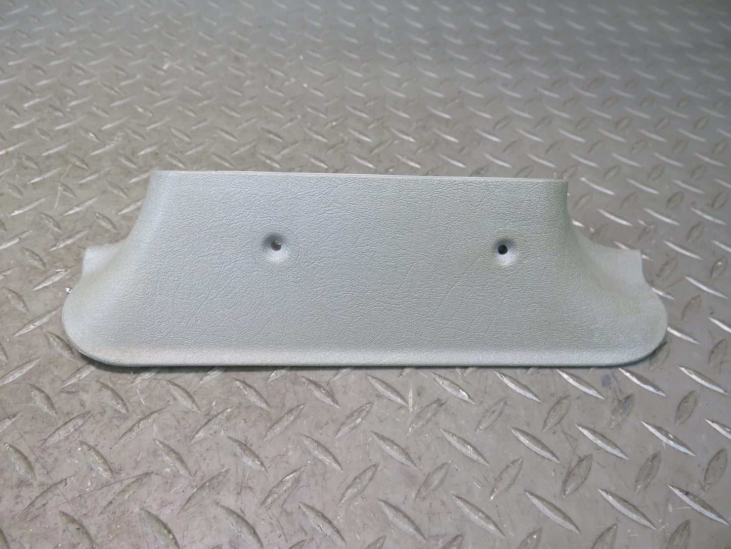86-91 Mercedes W126 560SEL Set of 2 Center B Pillar Lower Trim Panel Gray OEM