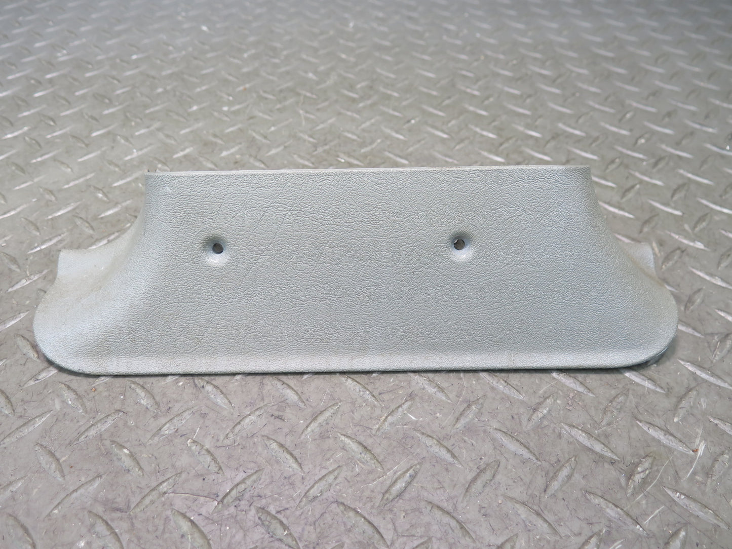 86-91 Mercedes W126 560SEL Set of 2 Center B Pillar Lower Trim Panel Gray OEM