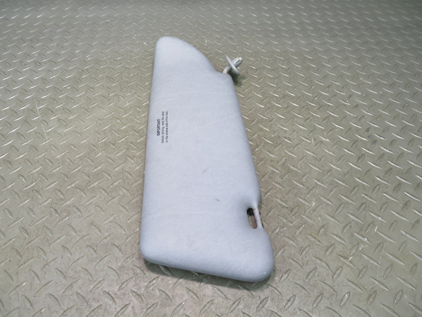 86-91 Mercedes W126 560SEL Sedan Set of 3 Front Left Center Right Sun Visor OEM