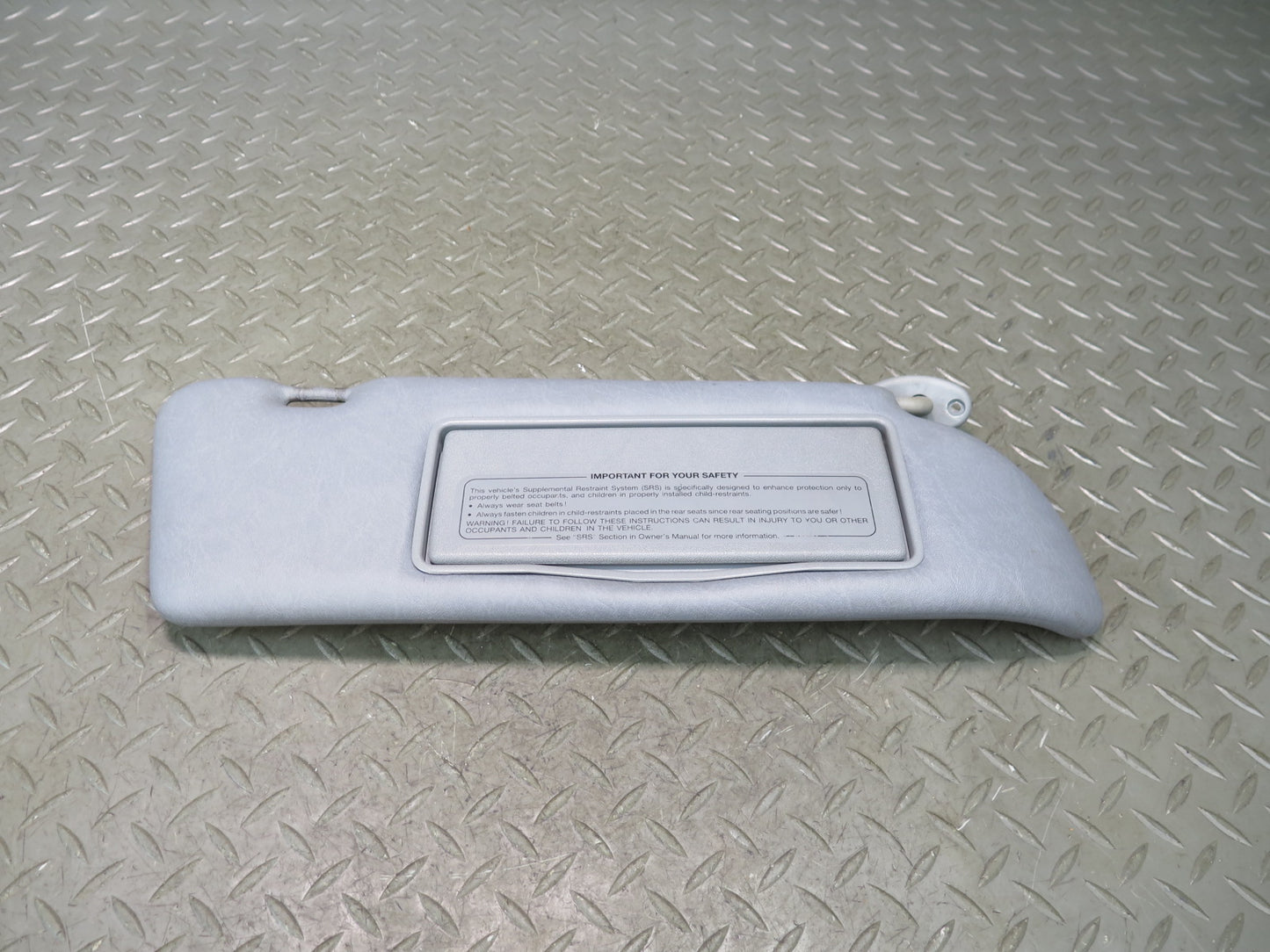 86-91 Mercedes W126 560SEL Sedan Set of 3 Front Left Center Right Sun Visor OEM