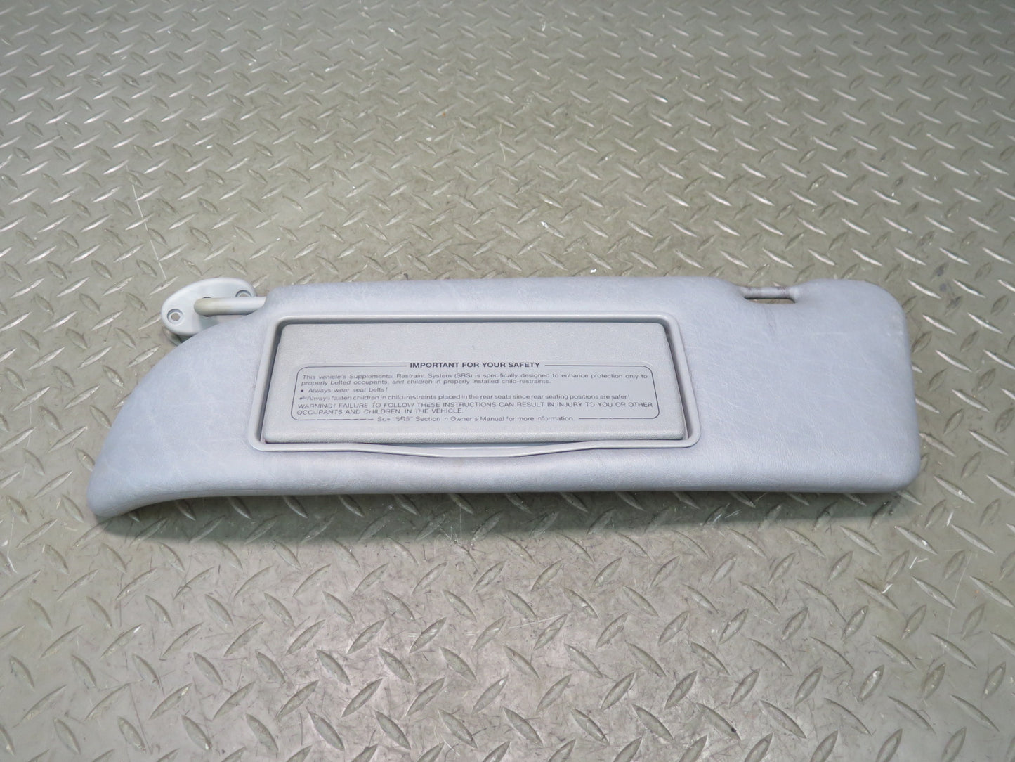 86-91 Mercedes W126 560SEL Sedan Set of 3 Front Left Center Right Sun Visor OEM