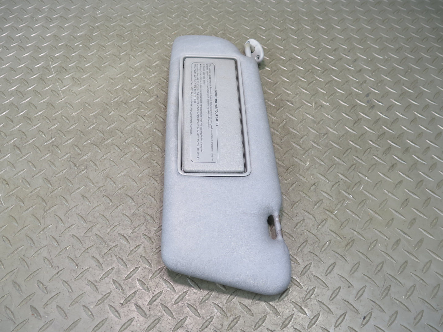 86-91 Mercedes W126 560SEL Sedan Set of 3 Front Left Center Right Sun Visor OEM