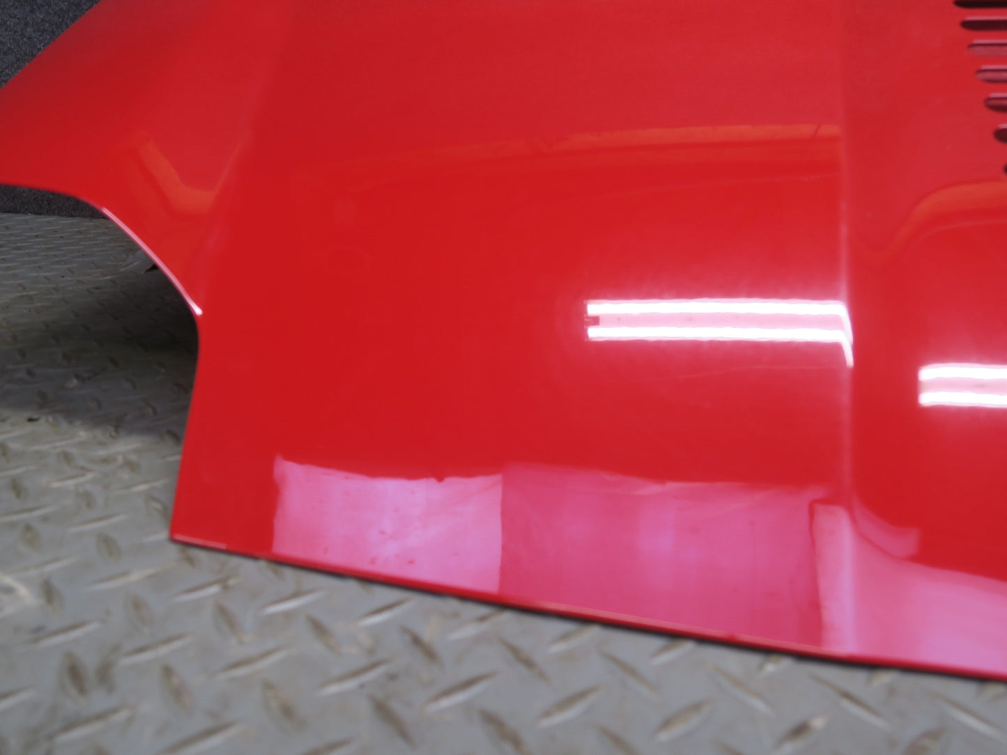 00-05 Toyota MR2 Spyder ZZW30L Rear Trunk Lid Engine Shell Panel Cover RED OEM