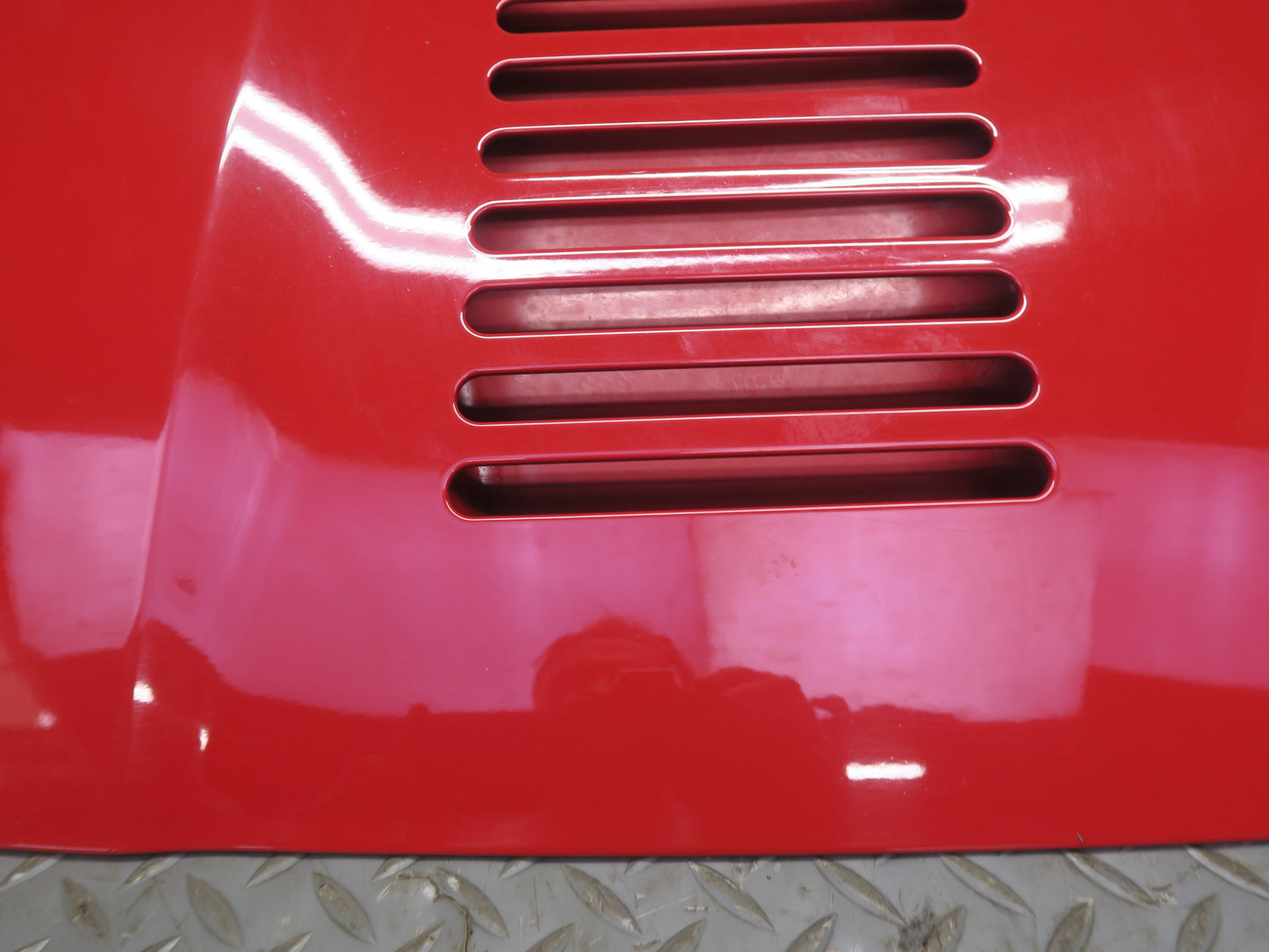 00-05 Toyota MR2 Spyder ZZW30L Rear Trunk Lid Engine Shell Panel Cover RED OEM