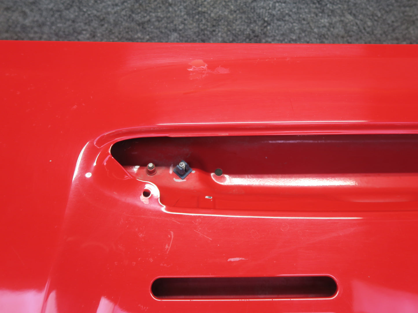 00-05 Toyota MR2 Spyder ZZW30L Rear Trunk Lid Engine Shell Panel Cover RED OEM