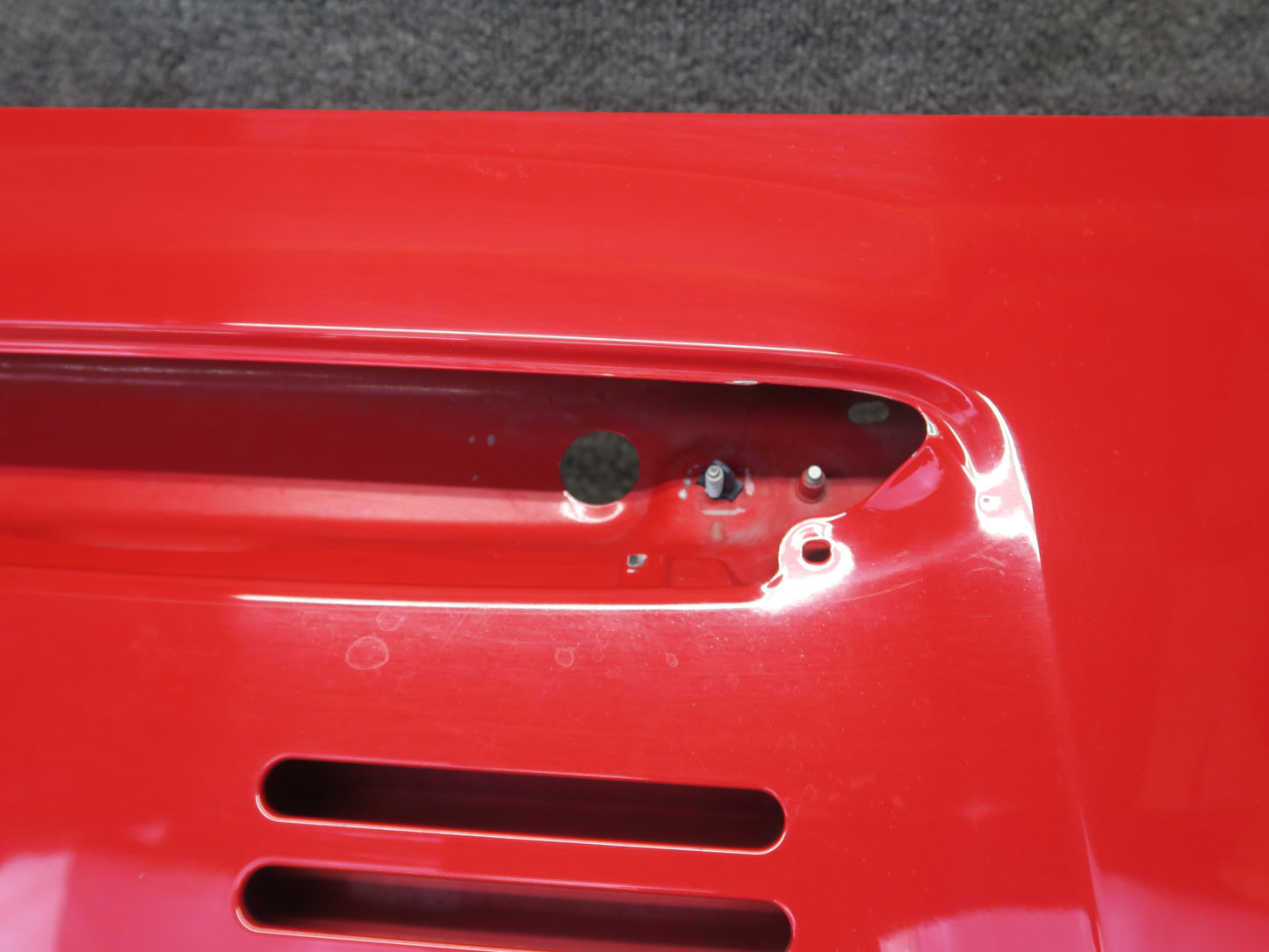00-05 Toyota MR2 Spyder ZZW30L Rear Trunk Lid Engine Shell Panel Cover RED OEM