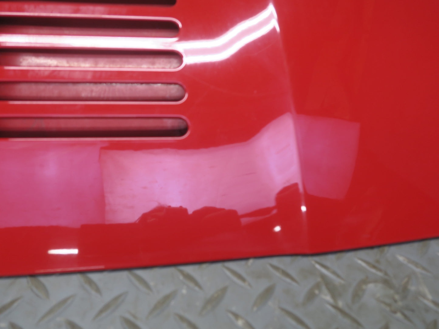 00-05 Toyota MR2 Spyder ZZW30L Rear Trunk Lid Engine Shell Panel Cover RED OEM