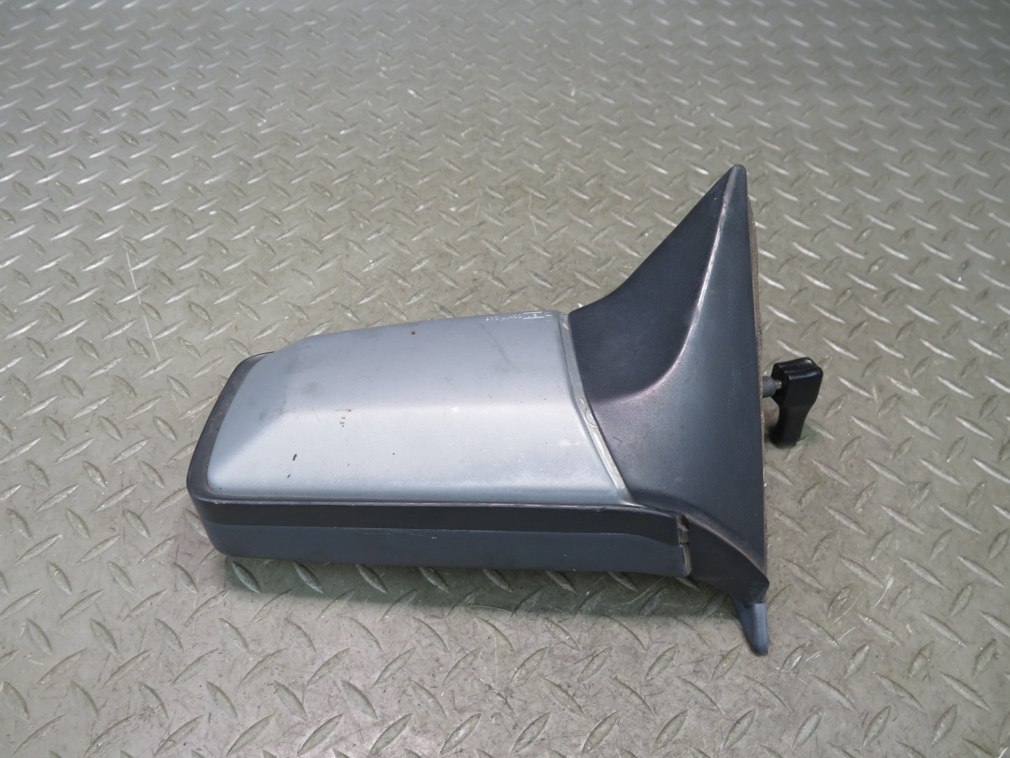 86-91 Mercedes W126 560SEL Front Left Door Exterior Side View Mirror Gray OEM