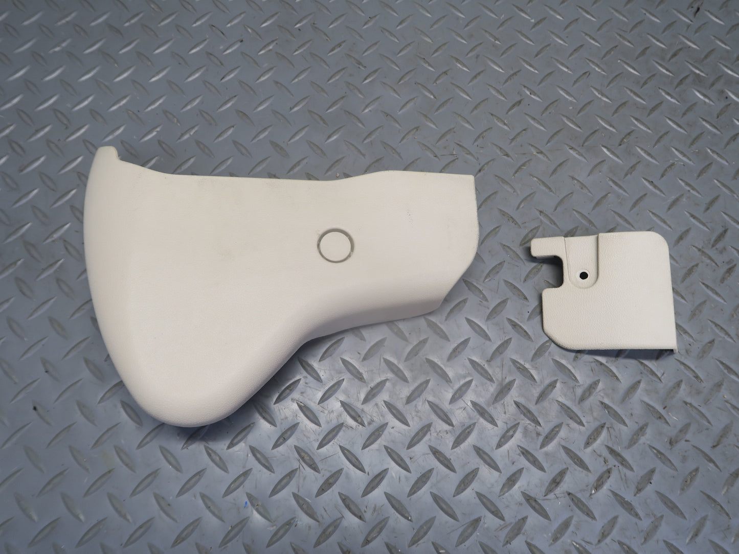 07-08 Mercedes R230 SL550 Set of 7 Front Left Seat Trim Cover Panel Beige OEM