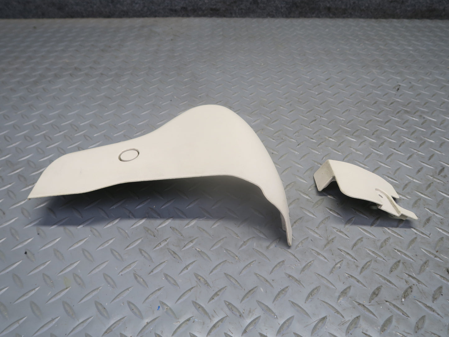 07-08 Mercedes R230 SL550 Set of 7 Front Left Seat Trim Cover Panel Beige OEM
