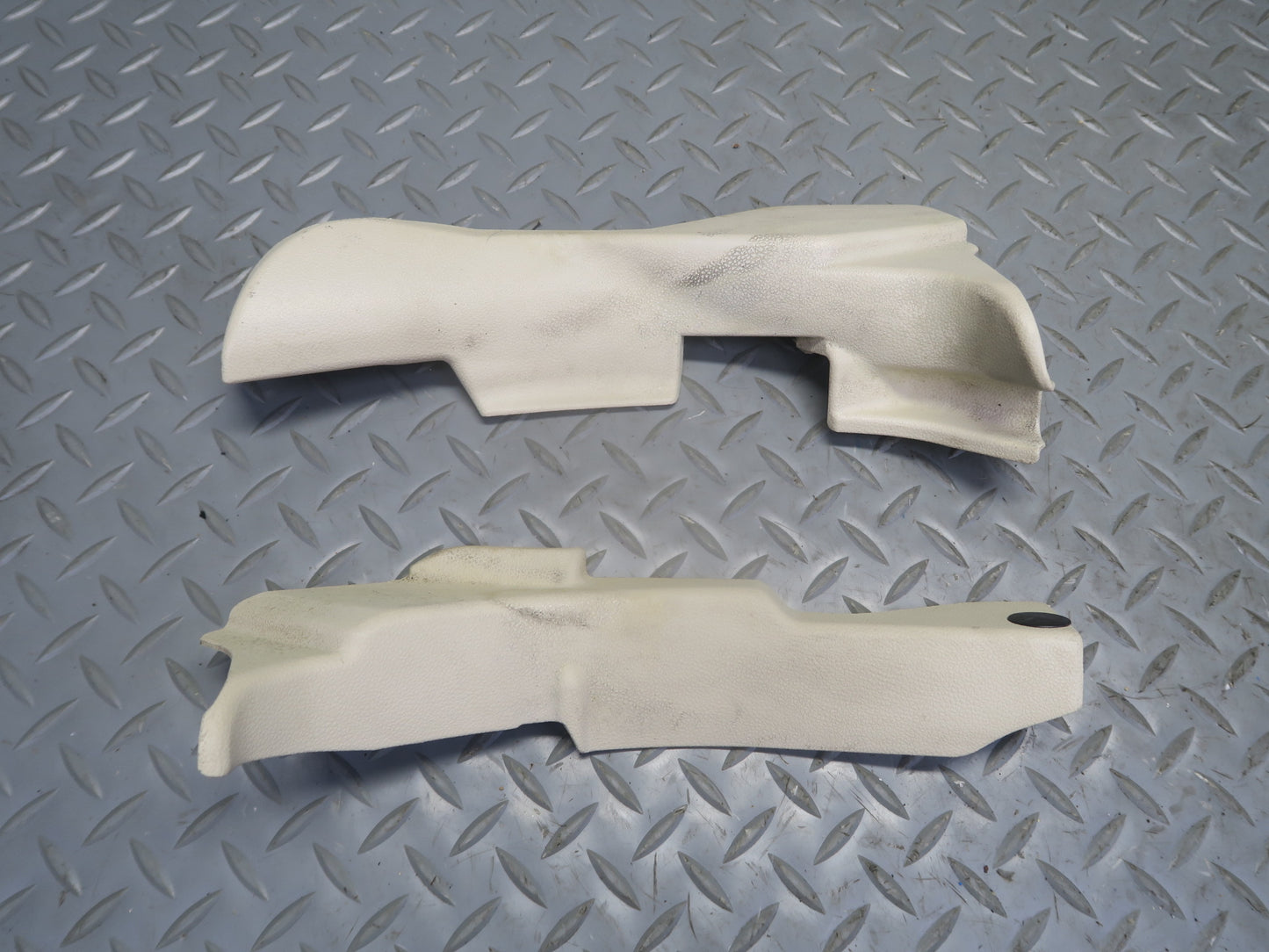 07-08 Mercedes R230 SL550 Set of 7 Front Left Seat Trim Cover Panel Beige OEM