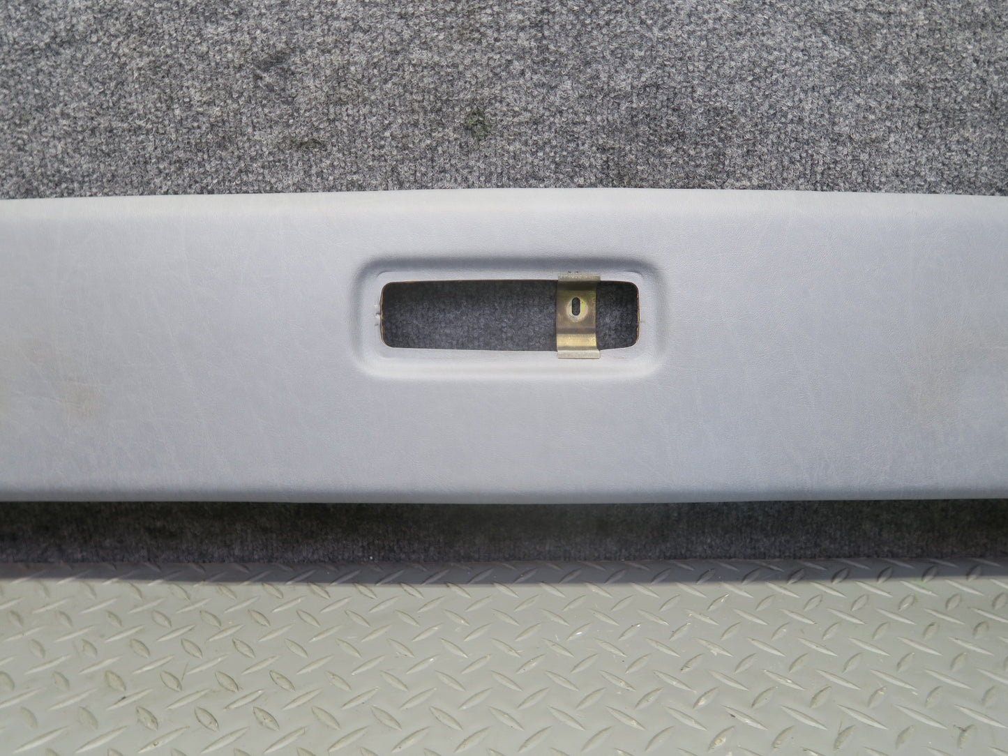 86-91 Mercedes W126 560SEL Sedan Rear Overhead Headliner Roof Trim Panel OEM