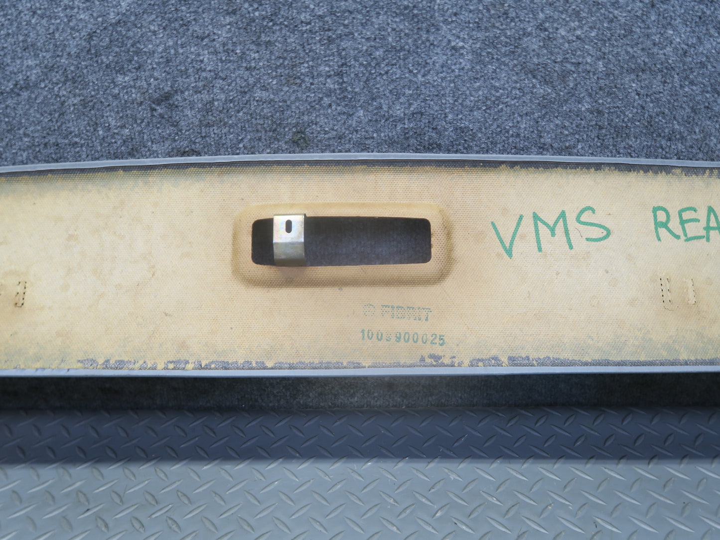 86-91 Mercedes W126 560SEL Sedan Rear Overhead Headliner Roof Trim Panel OEM