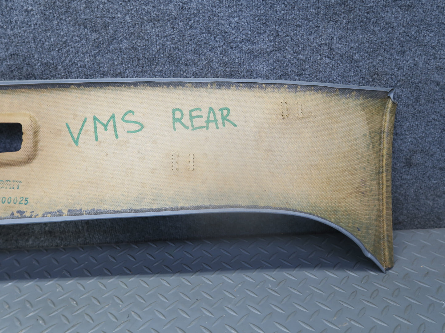 86-91 Mercedes W126 560SEL Sedan Rear Overhead Headliner Roof Trim Panel OEM
