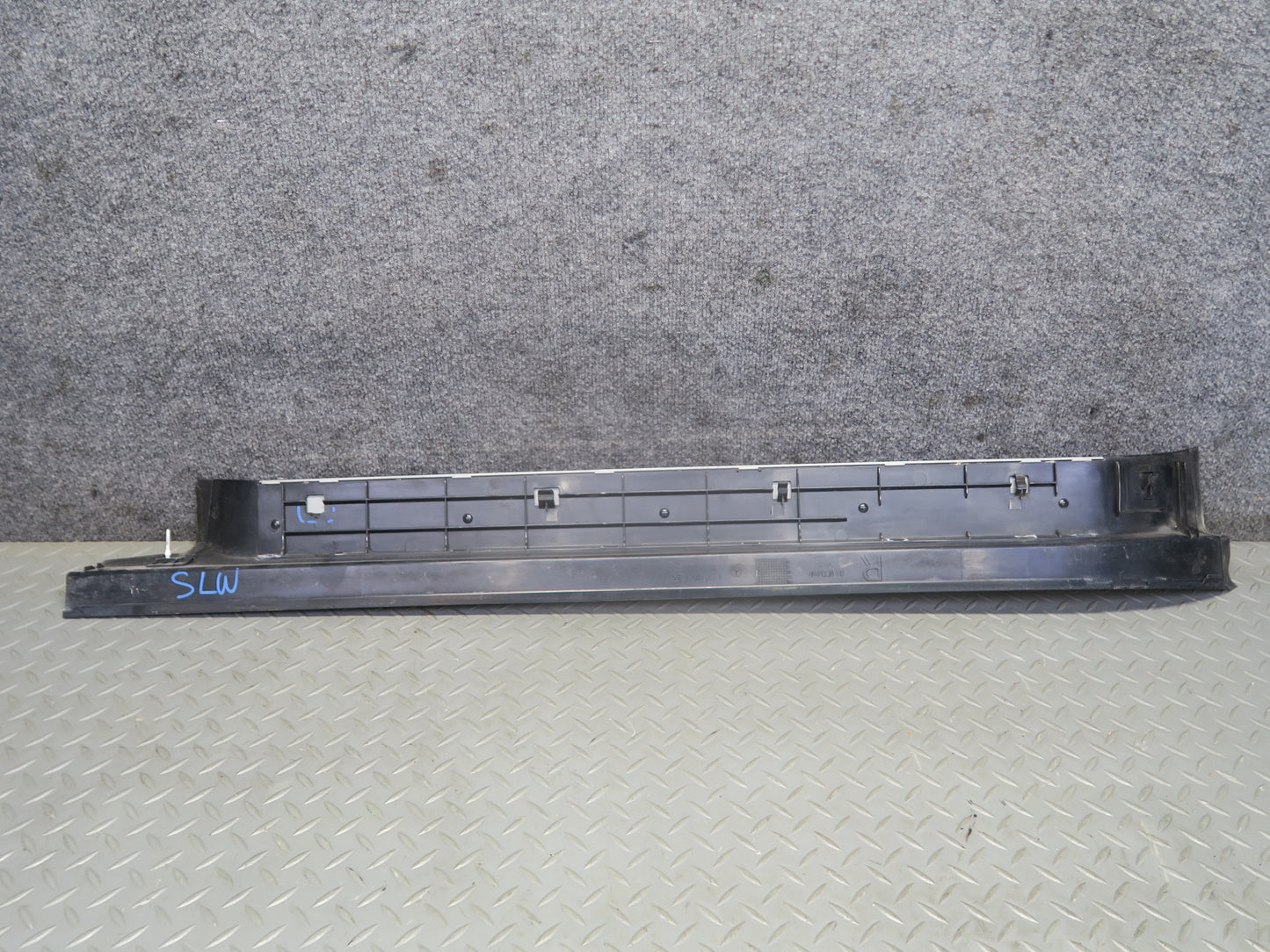 03-12 Mercedes R230 Sl-class Set of 2 Outer Door Scuff Sill Plate Trim Cover OEM