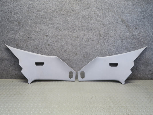 86-91 Mercedes W126 560SEL Sedan Rear Interior C Pillar Trim Cover Set of 2 OEM