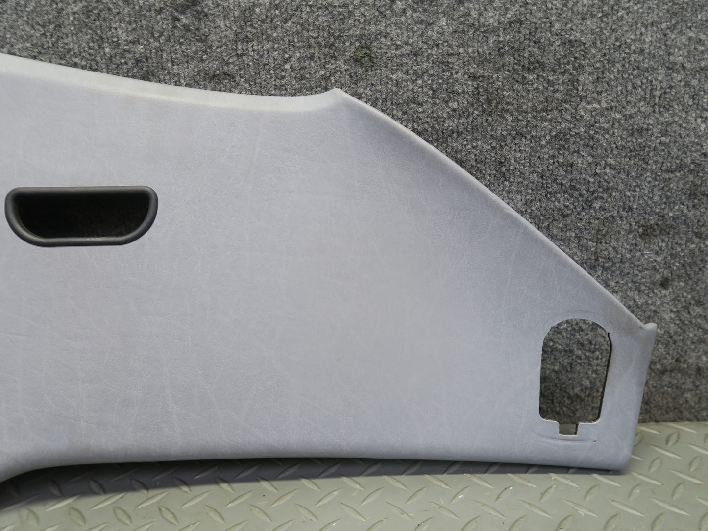 86-91 Mercedes W126 560SEL Sedan Rear Interior C Pillar Trim Cover Set of 2 OEM