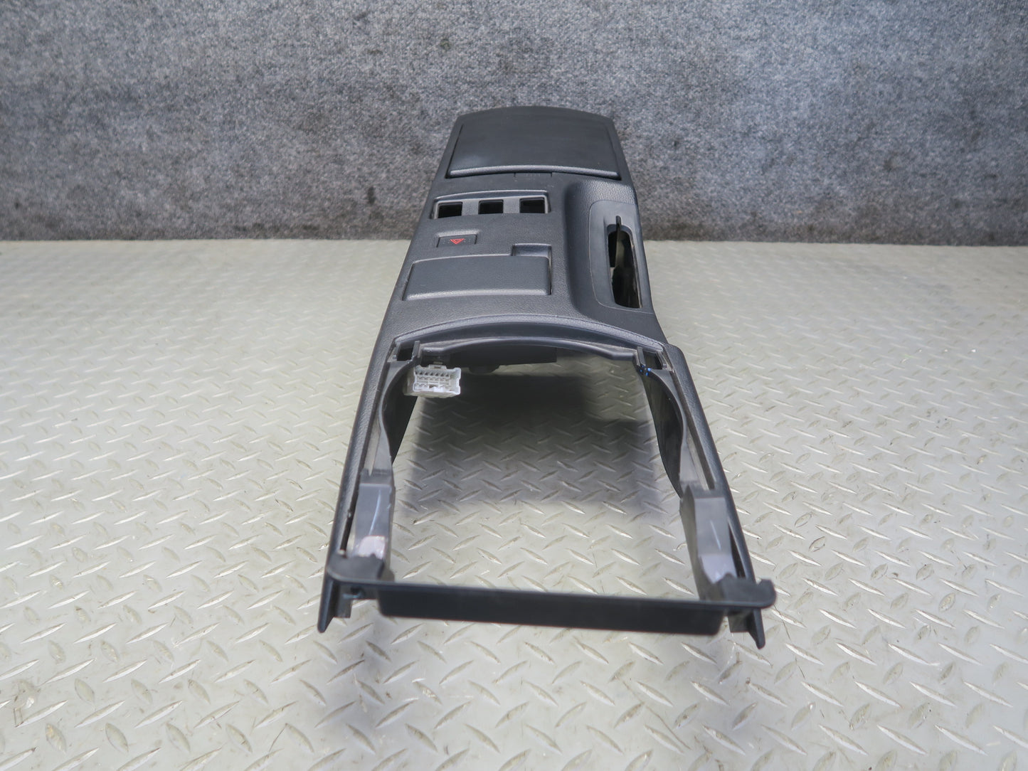 04-05 Nissan 350Z Z33 Convertible A/T Center Console Trim Cover Panel Black OEM