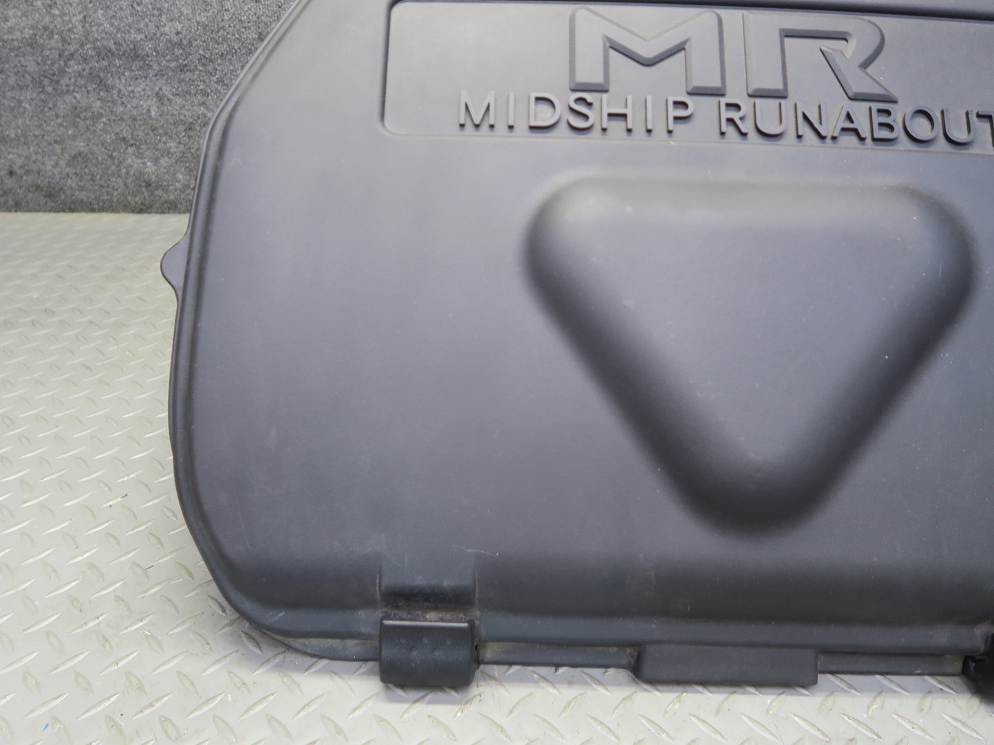 00-05 Toyota MR2 Spyder ZZW30L Spare Tire Wheel Trim Cover Holder Assy OEM
