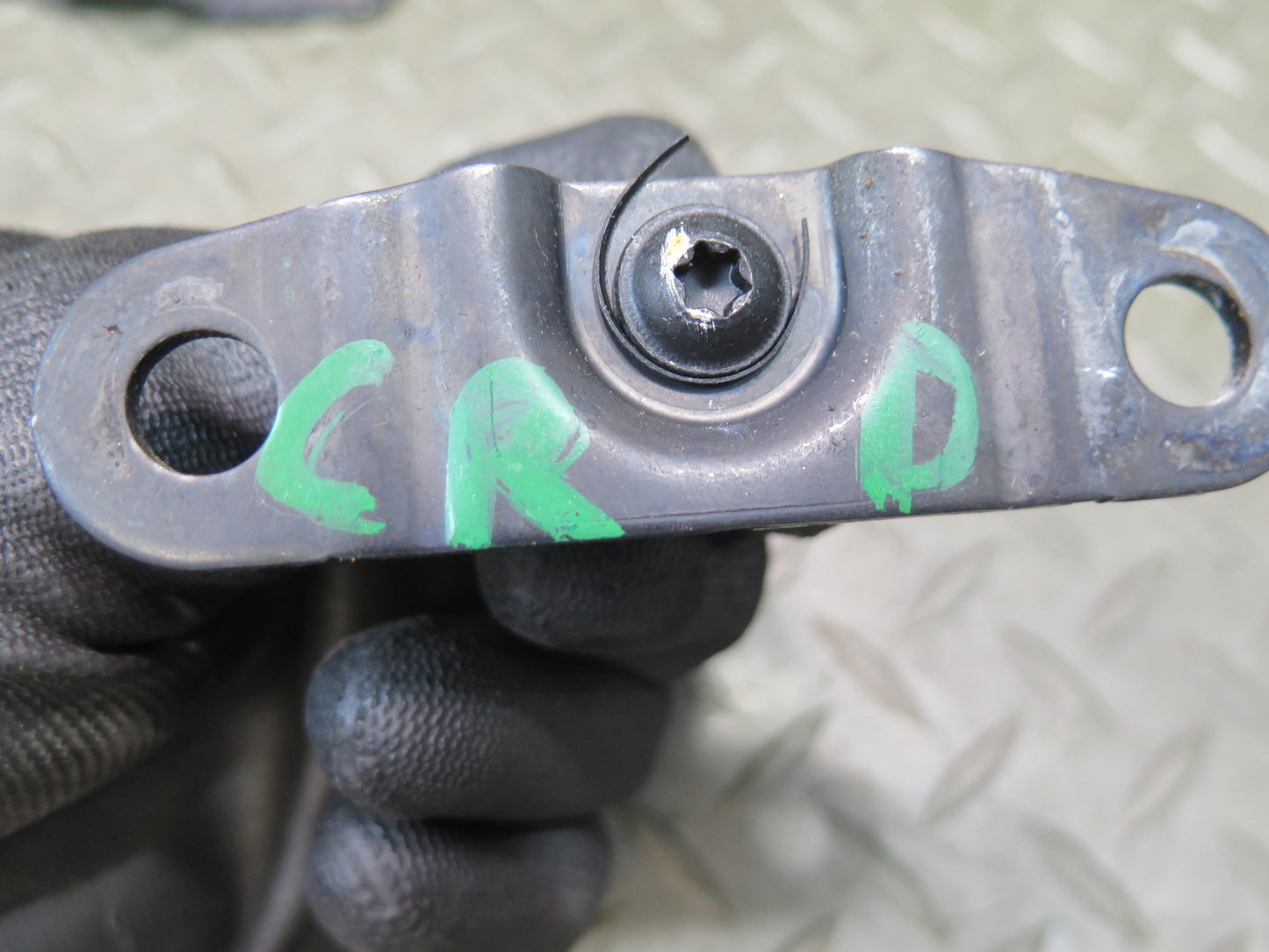 03-06 Chevrolet SSR Rear Trunk Left Right END Gate Latch Striker Anchor Set OEM