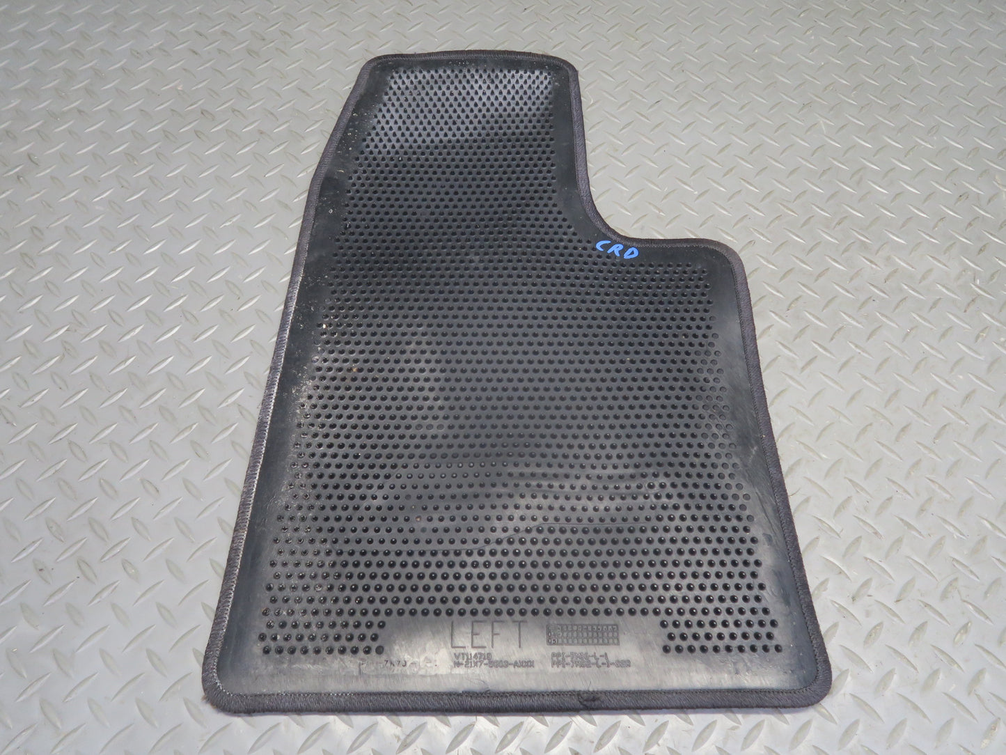 03-04 Chevrolet SSR Set of 2 Front Left & Right Floor MAT Black Carpet