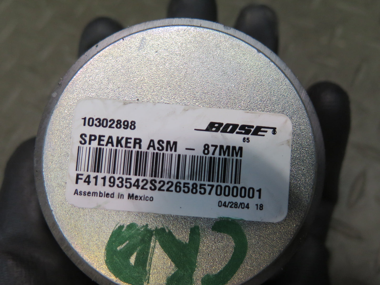 03-06 Chevrolet SSR Set of 2 Front or Rear 3.5" Speaker 10302898 OEM