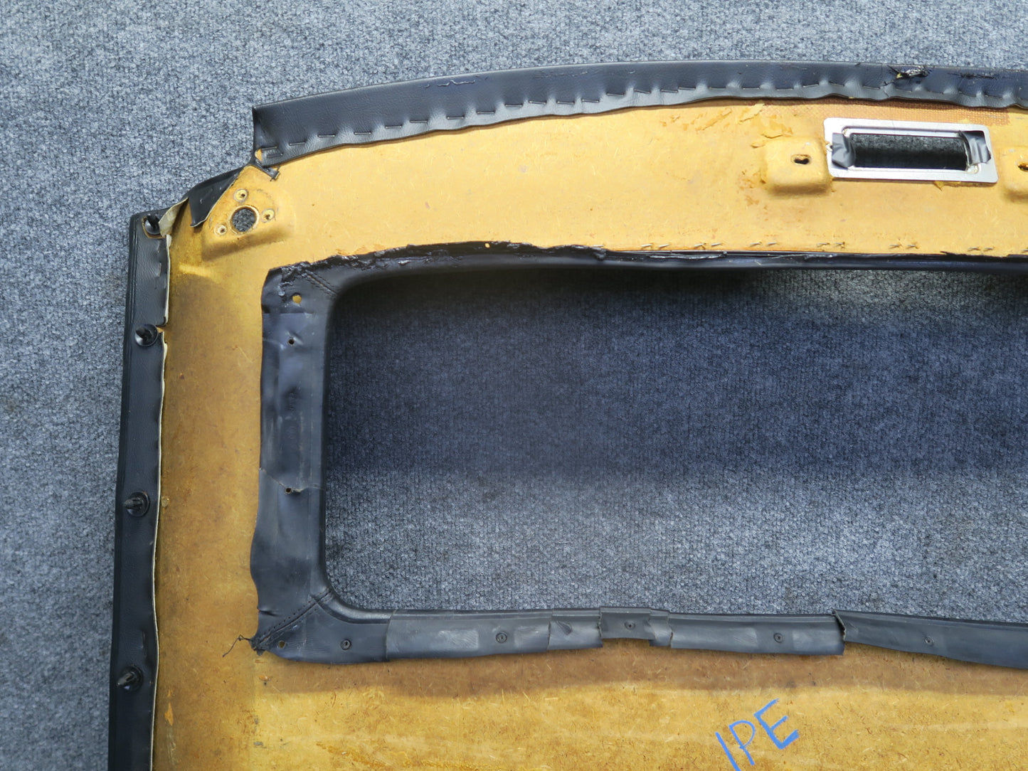1984-1995 Porsche 928 S4 Interior Upper Sun Roof Headliner Trim Panel Cover