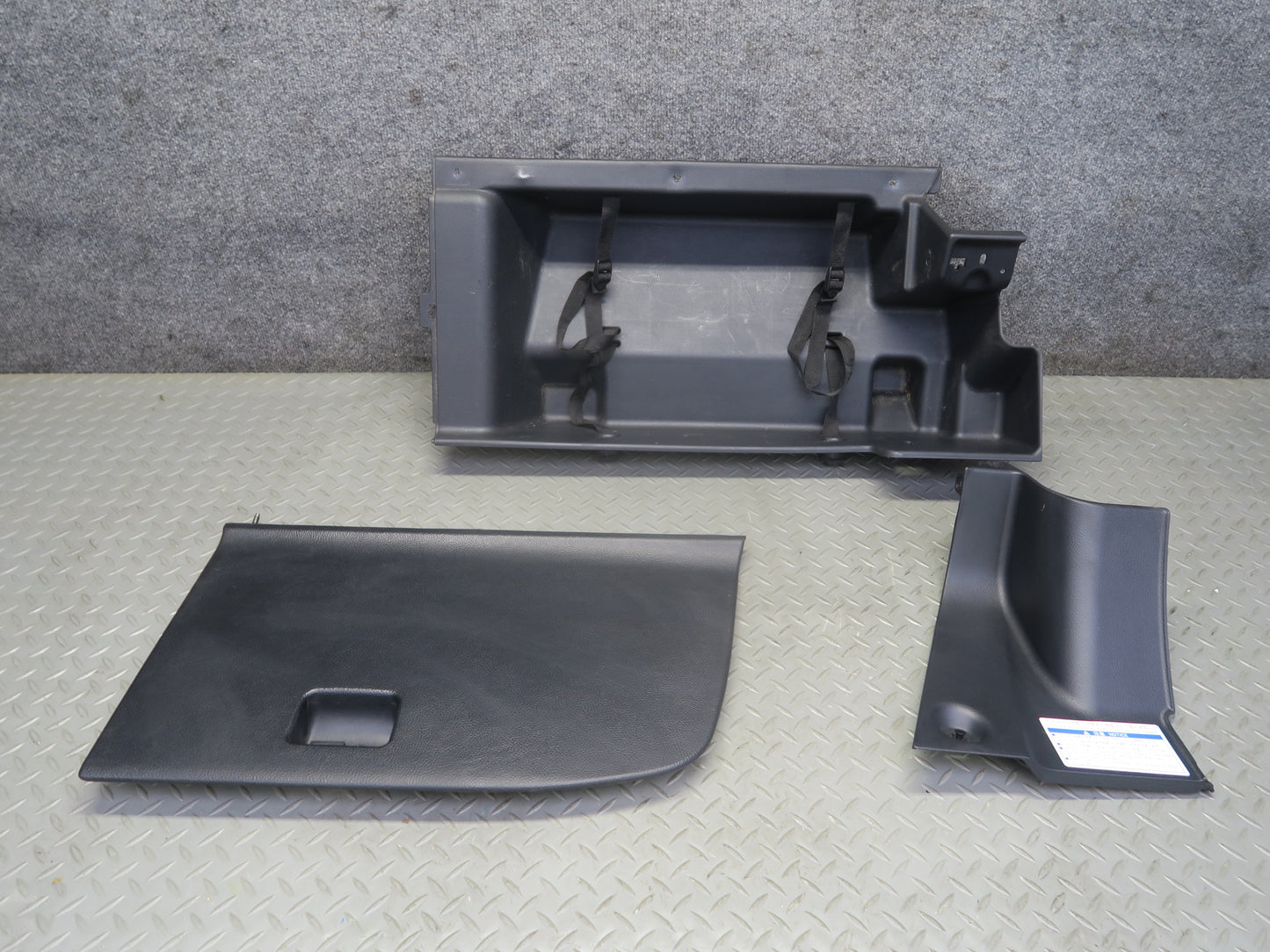 00-05 Toyota MR2 Spyder ZZW30L Rear Right Compartment Storage Trim Set OEM