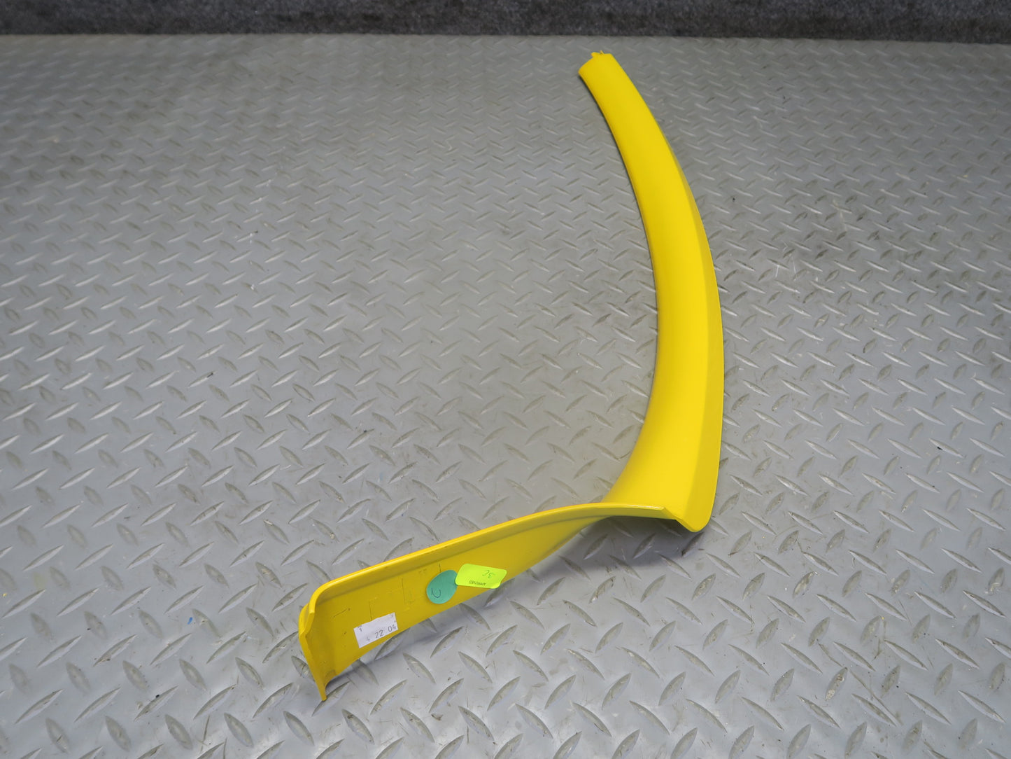 03-06 Chevrolet SSR Set of 2 Interior Windshield Dash Left Right Trim Yellow OEM